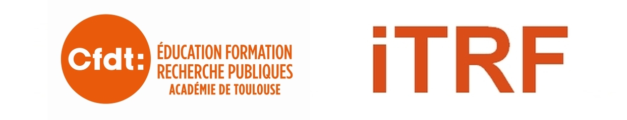 CFDT Education Formation Recherche Publiques Académie de Toulouse – ITRF